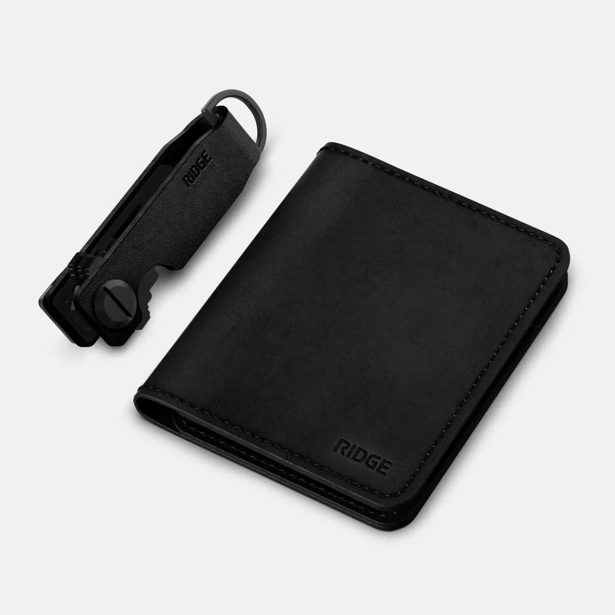 Daily Driver Kit - Bifold - Midnight Black Leather