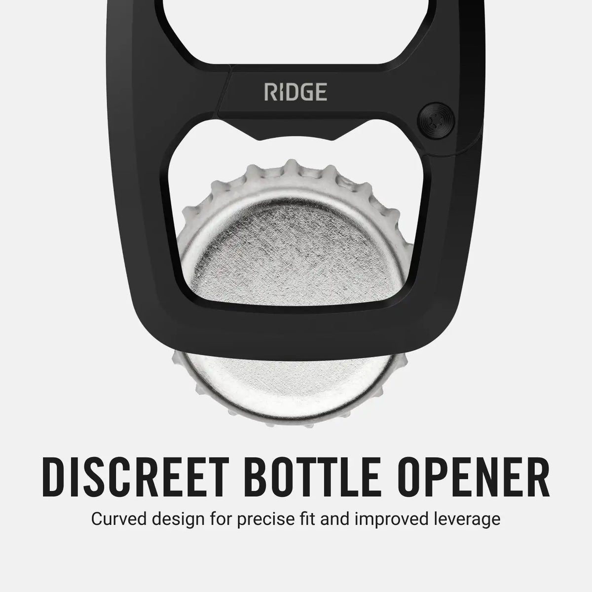 Dual Chamber Carabiner  - Royal Black