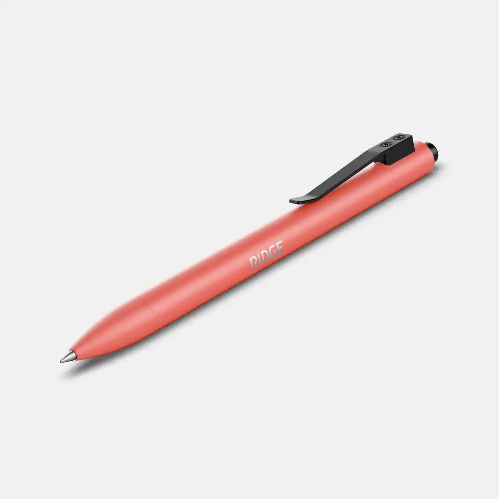 Ridge Click Pen - Just Peachy