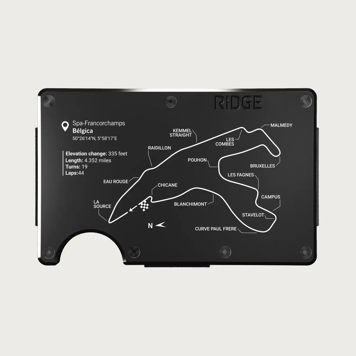 Ridge Wallet - Circuit de Spa-Francorchamps