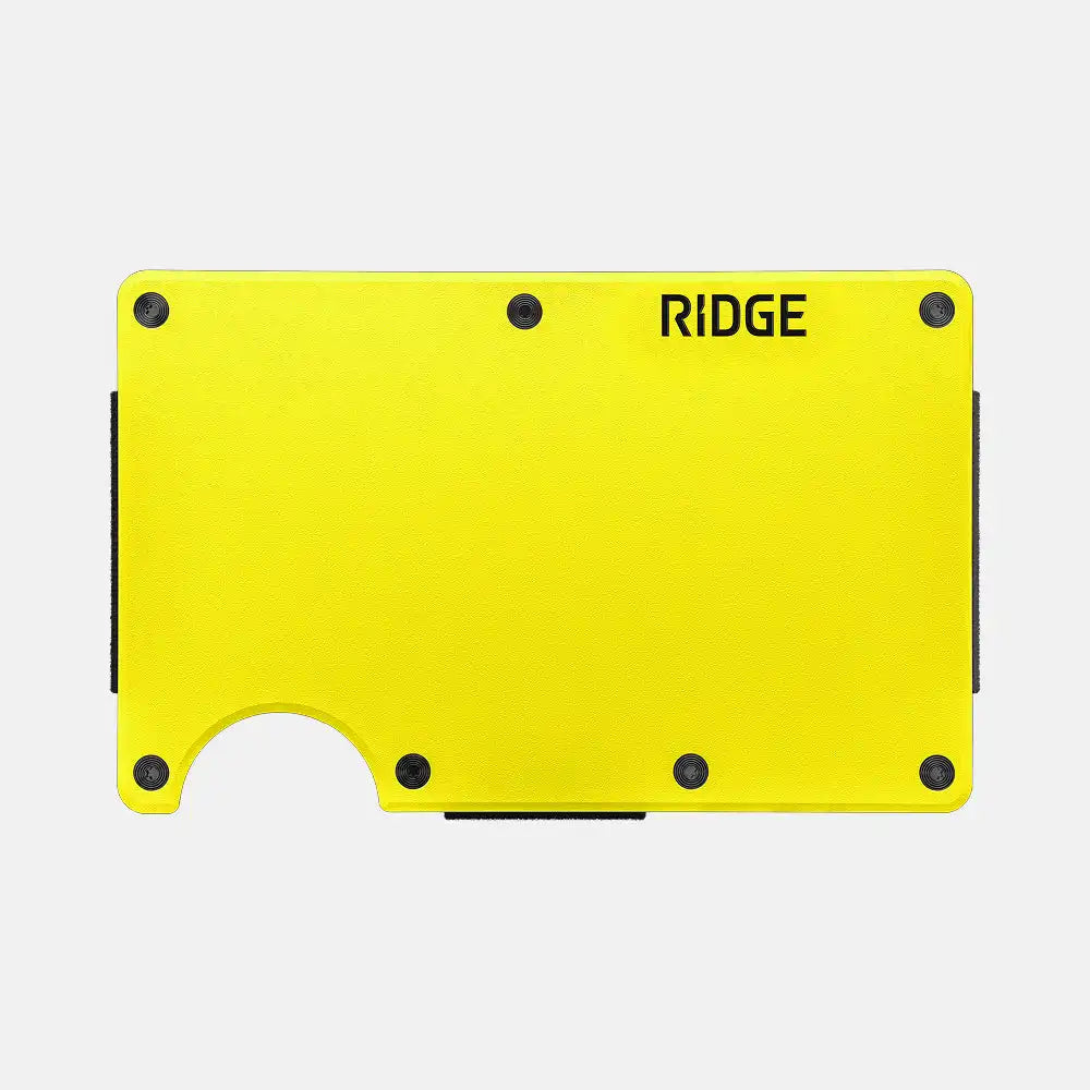 Ridge Wallet - Hyper Lime
