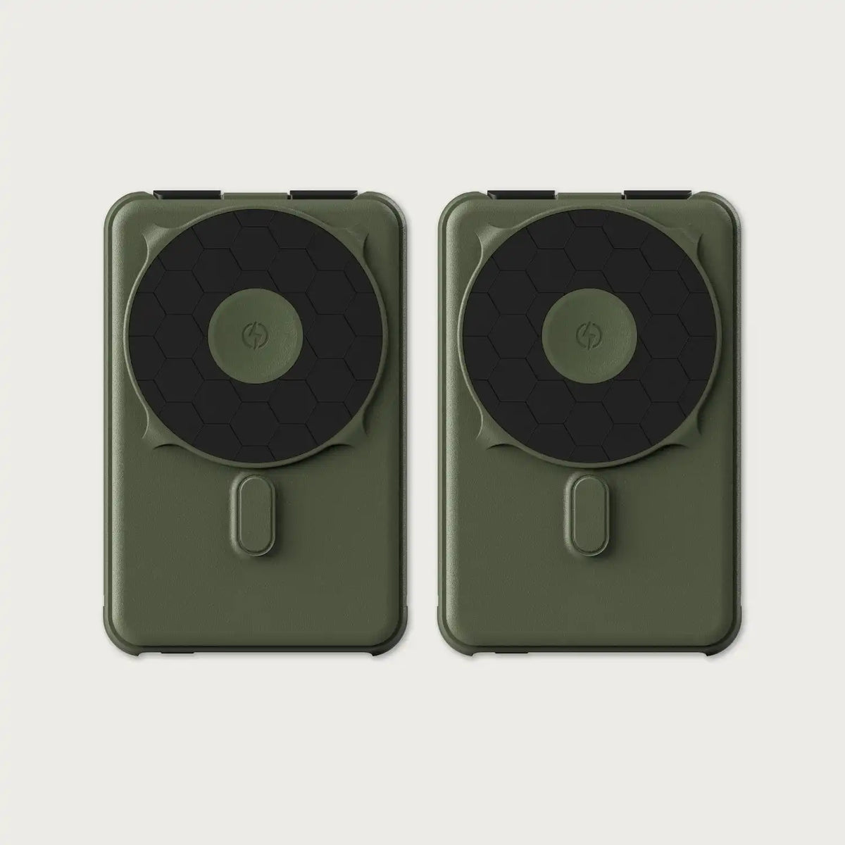 Ridge Power Bank - 10k mAh Bundle - Matte Olive - 2-Pack