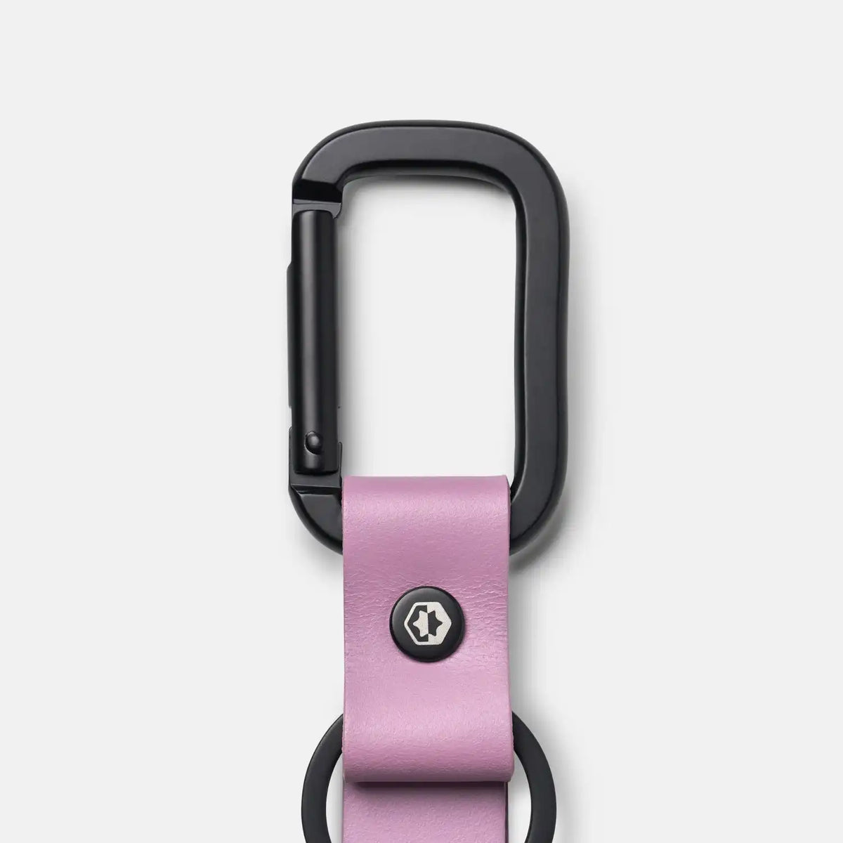 Ridge Keychain - Lilac Leather