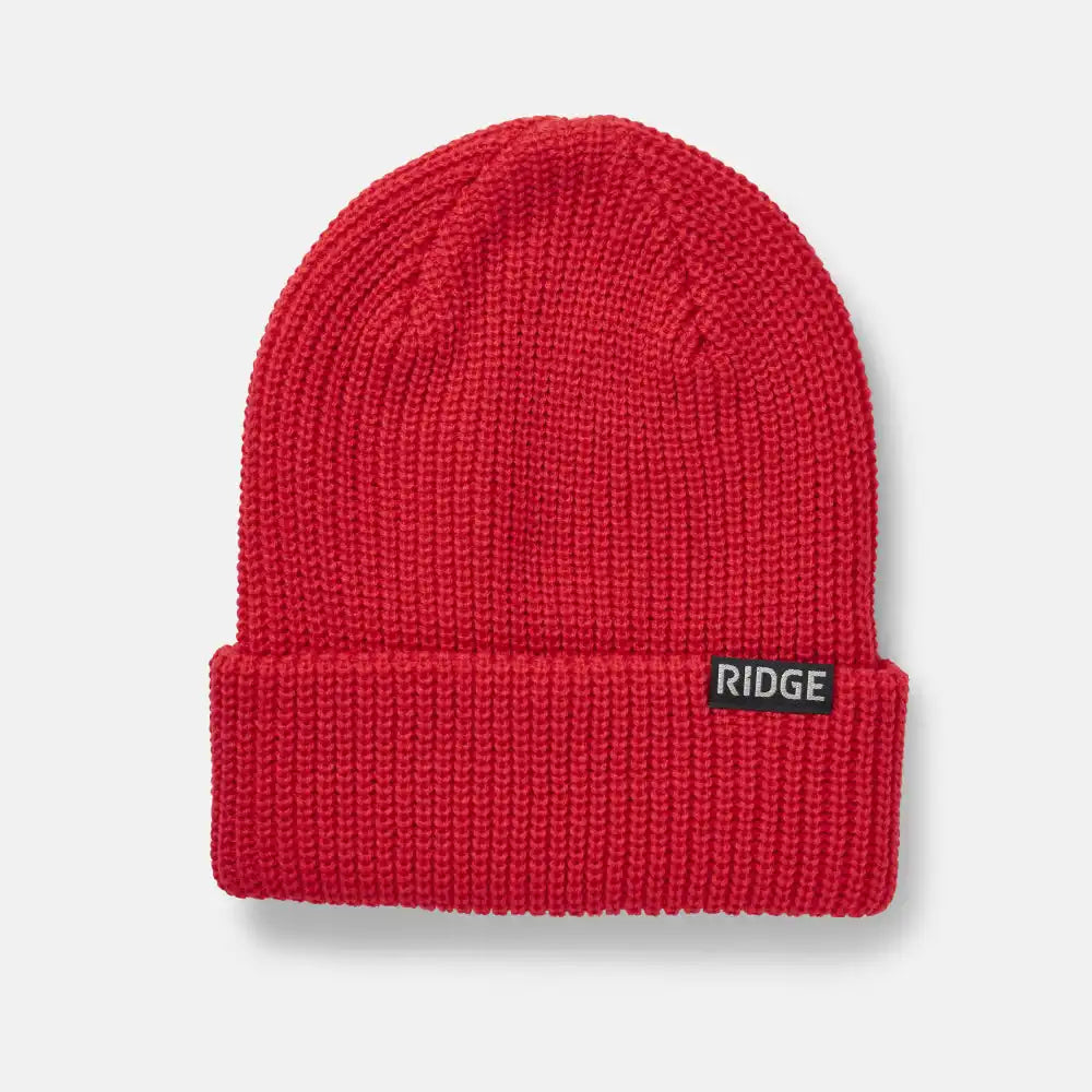 Classic Cuffed Beanie - Rodeo Red