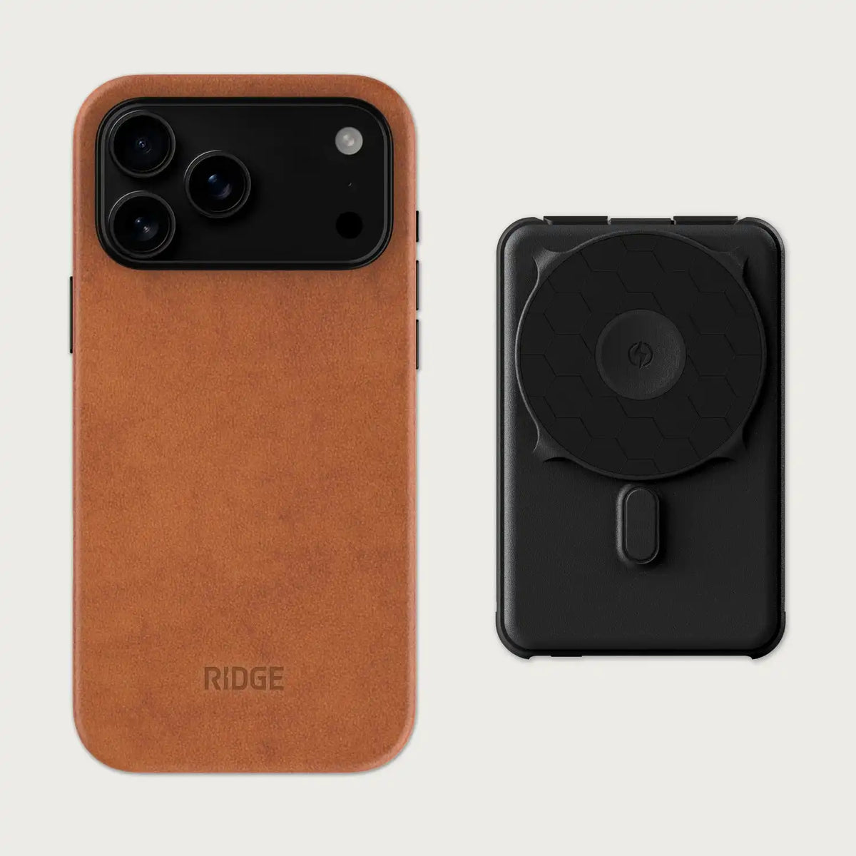 Everyday Charging Kit - iPhone 18 Pro Max - Tobacco Brown Leather