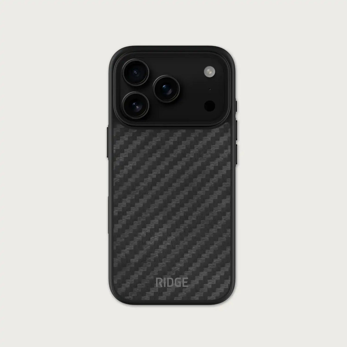 Ridge Phone Case - iPhone 18 Pro - Carbon