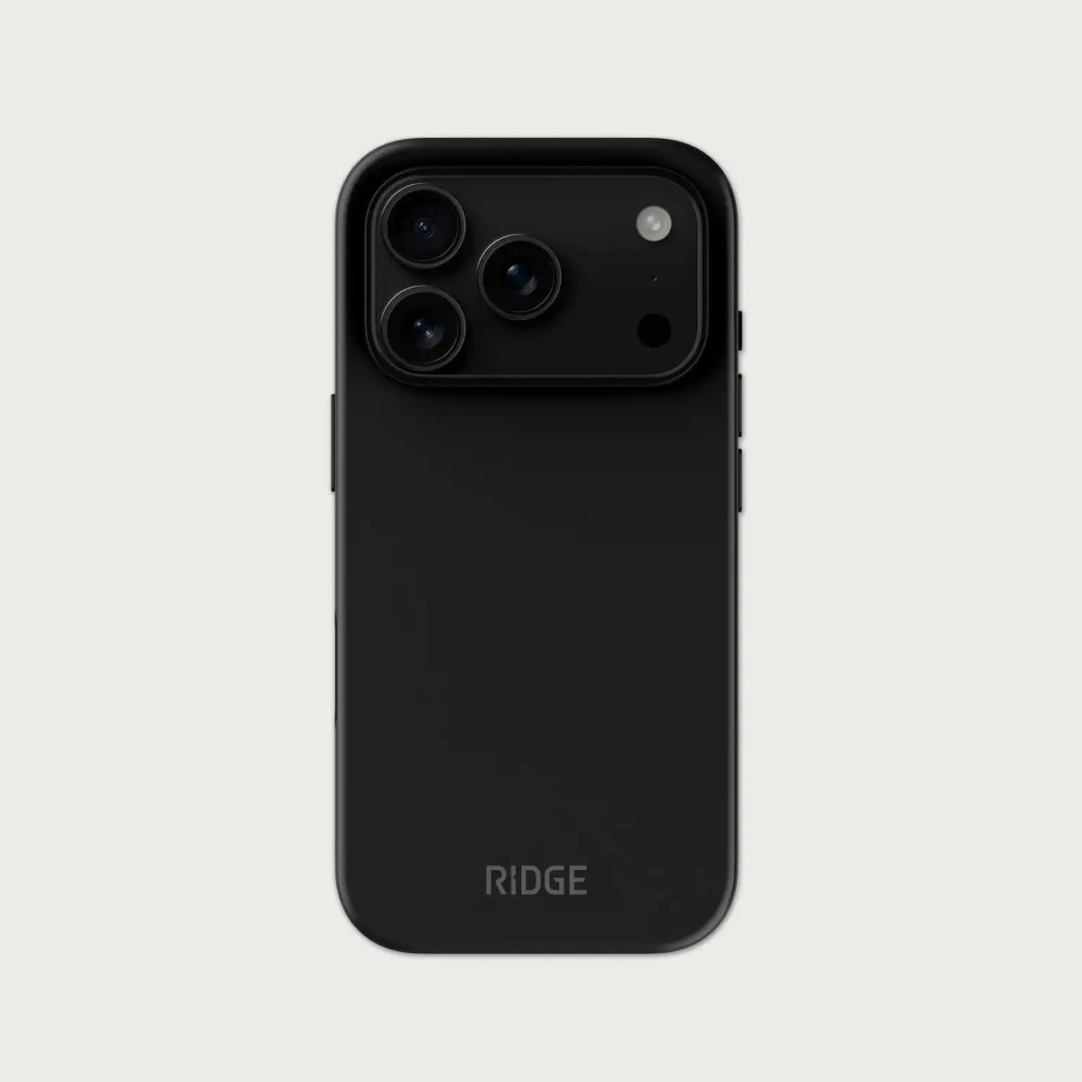 Ridge Phone Case - iPhone 18 Pro - Matte Black