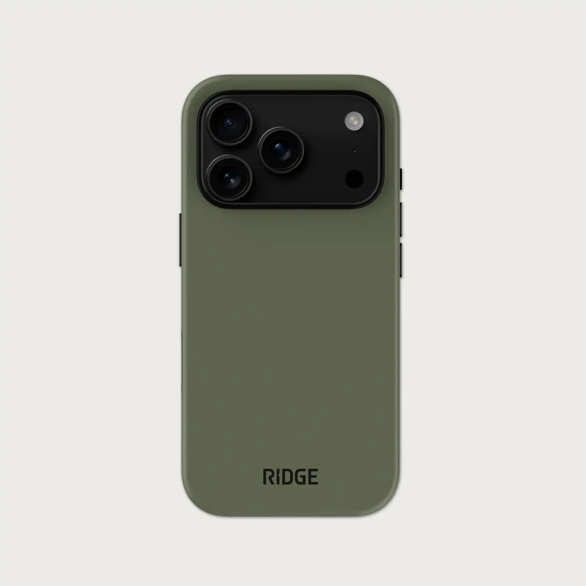 Ridge Phone Case - iPhone 18 Pro - Matte Olive