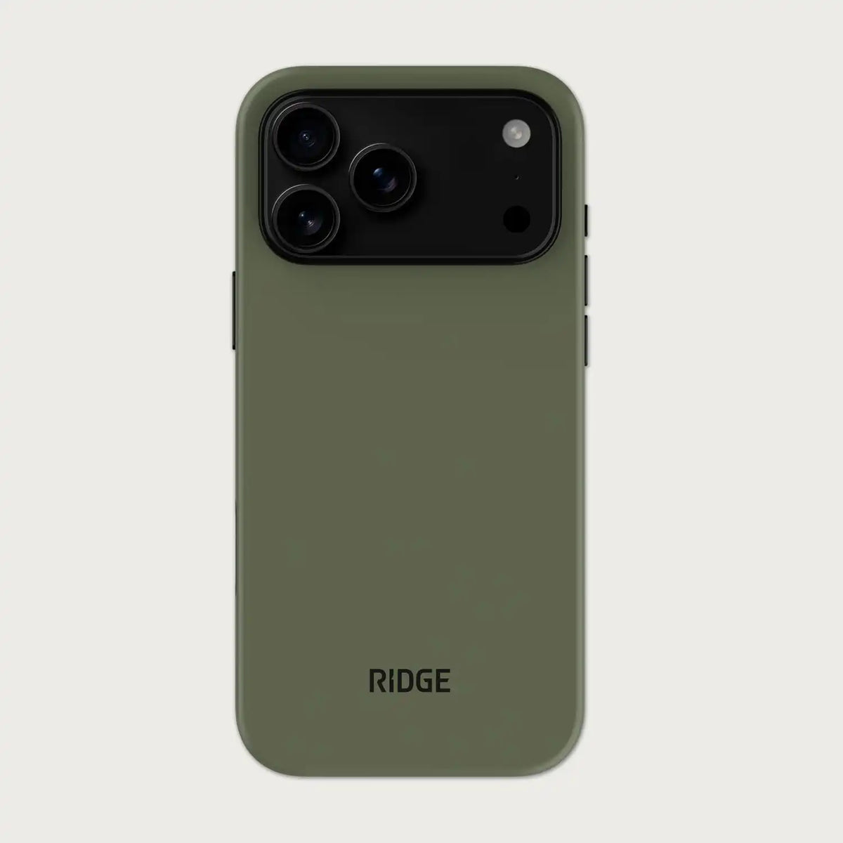 Ridge Phone Case - iPhone 18 Pro Max - Matte Olive