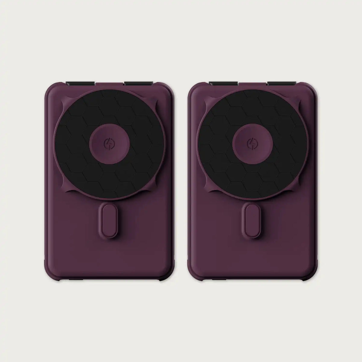 Ridge Power Bank - 10k mAh Bundle - Burgundy - 2-Pack