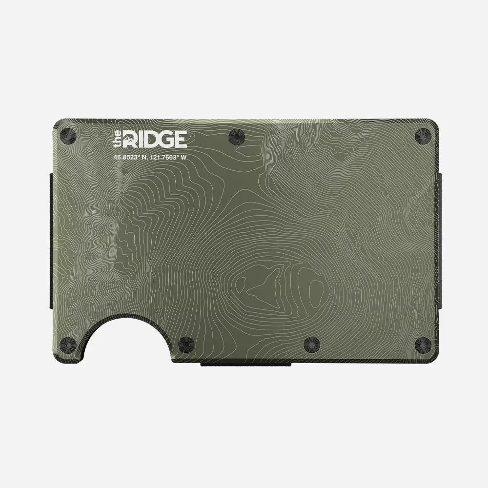 Ridge Wallet - Mount Rainier