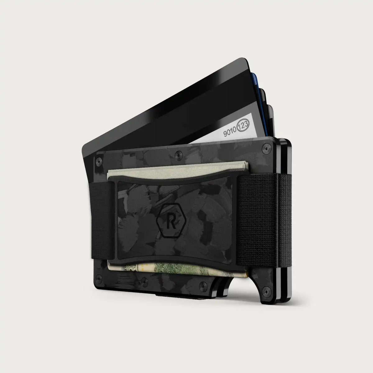 Ridge Wallet + Power Bank + KeyCase - Forged Carbon + Matte Black + Forged Carbon